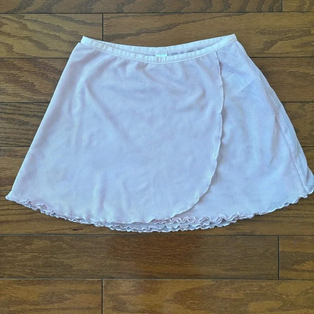 NWOT Girls Old Navy Active Leotard Mesh Skirt Coord Set Pink 8 Ballet Dance Tutu
